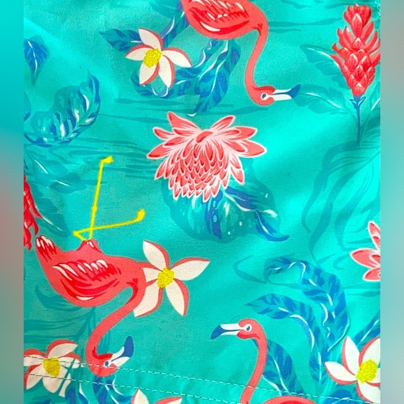 NWT Tommy Bahama Baby Boy Tropical Swim Trunk and Rash guard Set UPF 50 24 month - Picture 4 of 4